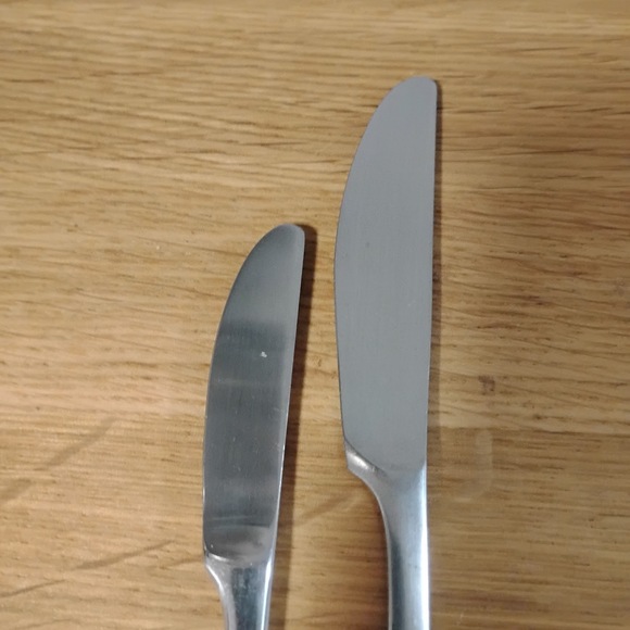 Dansk Variation V Knives 7" Butter Spreader Korea 8 1/2" French Knife Finland - Picture 6 of 7